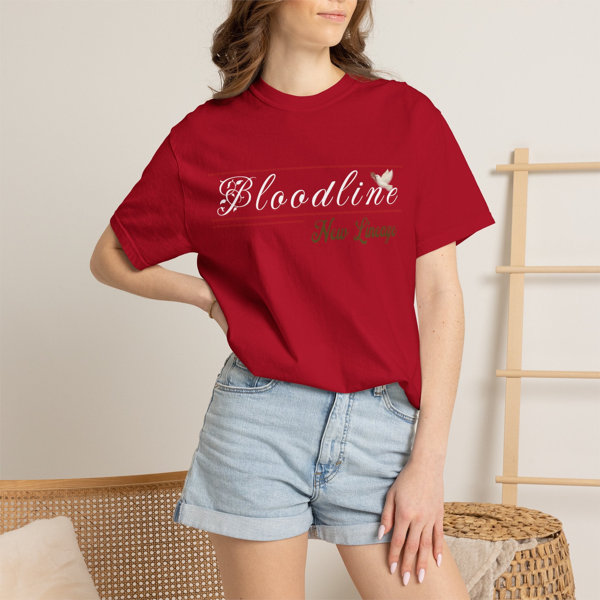 Bloodline Relaxed T-Shirt — Simple Graphic Tee