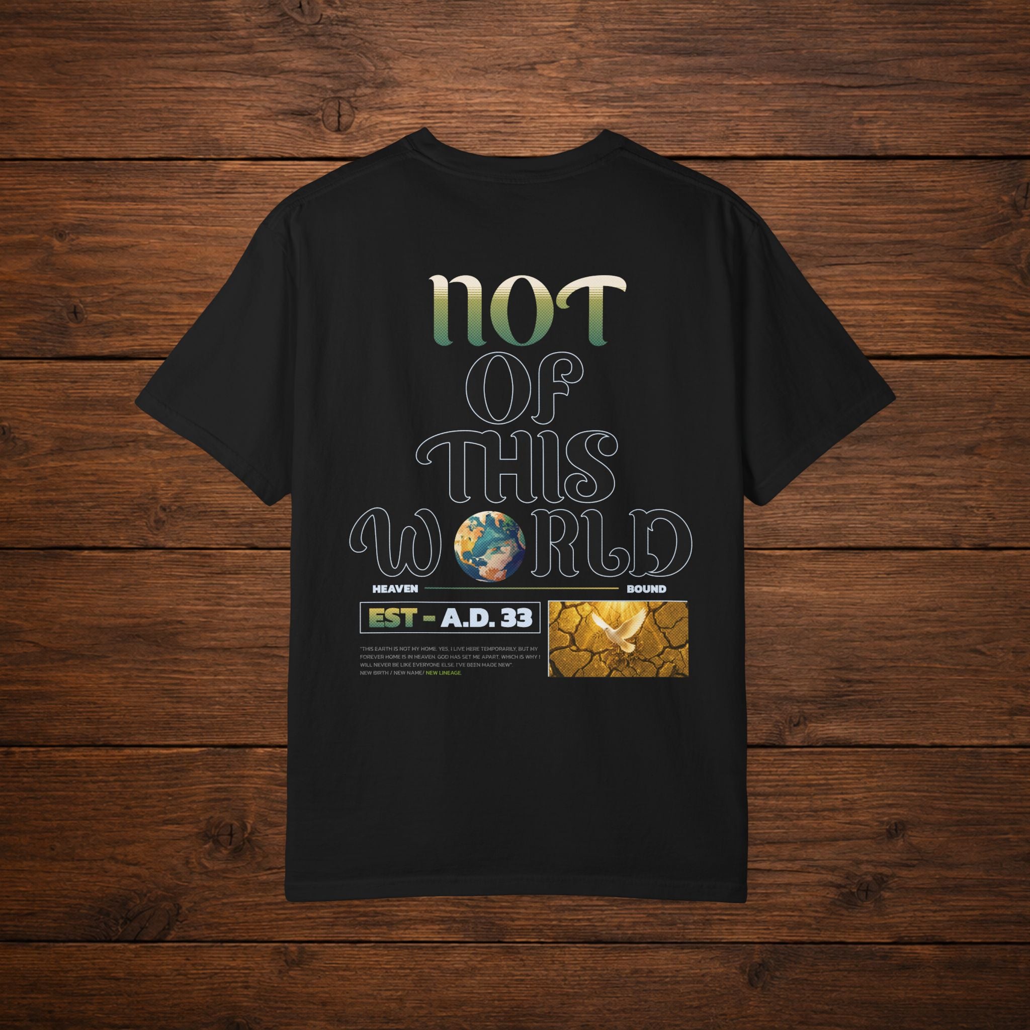 Not of This World Relaxed T-Shirt — Graphic Everyday Tee