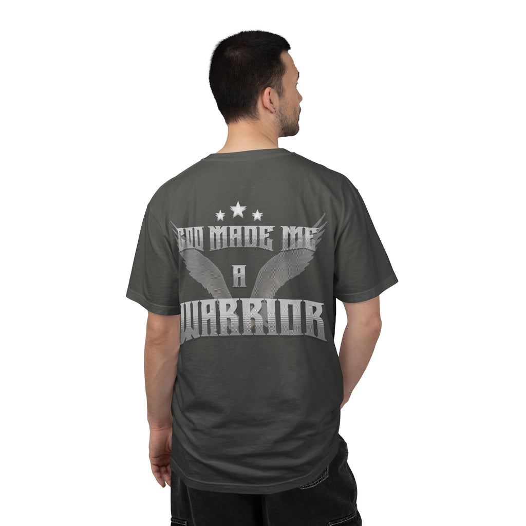 God Made Me A Warrior Relaxed T-Shirt — Gym & Everyday Tee