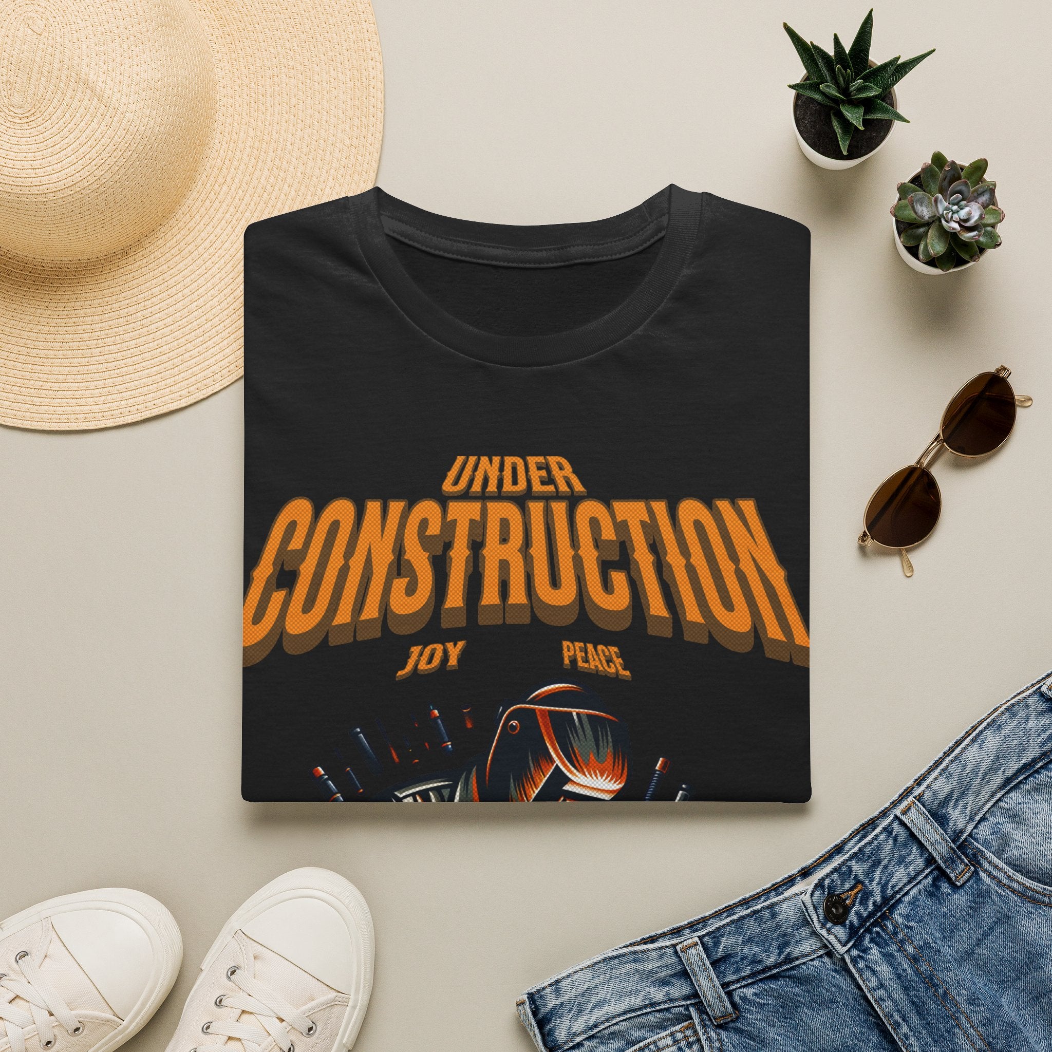 Under Construction T-Shirt — Christian Everyday Tee