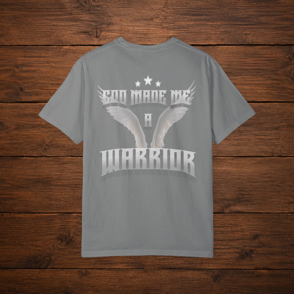 God Made Me A Warrior Relaxed T-Shirt — Gym & Everyday Tee