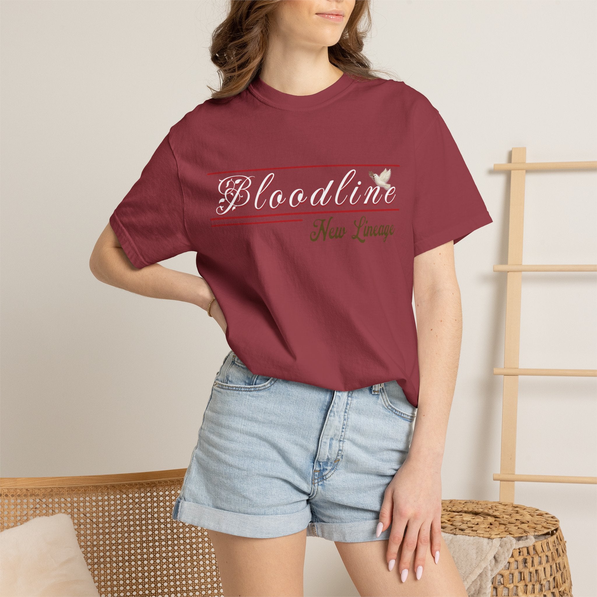 Bloodline Relaxed T-Shirt — Simple Graphic Tee