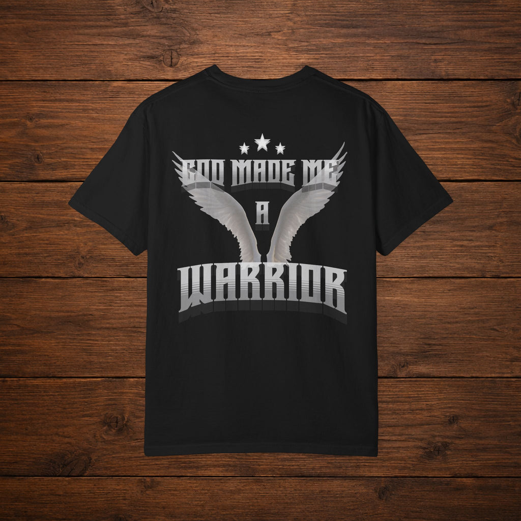 God Made Me A Warrior Relaxed T-Shirt — Gym & Everyday Tee