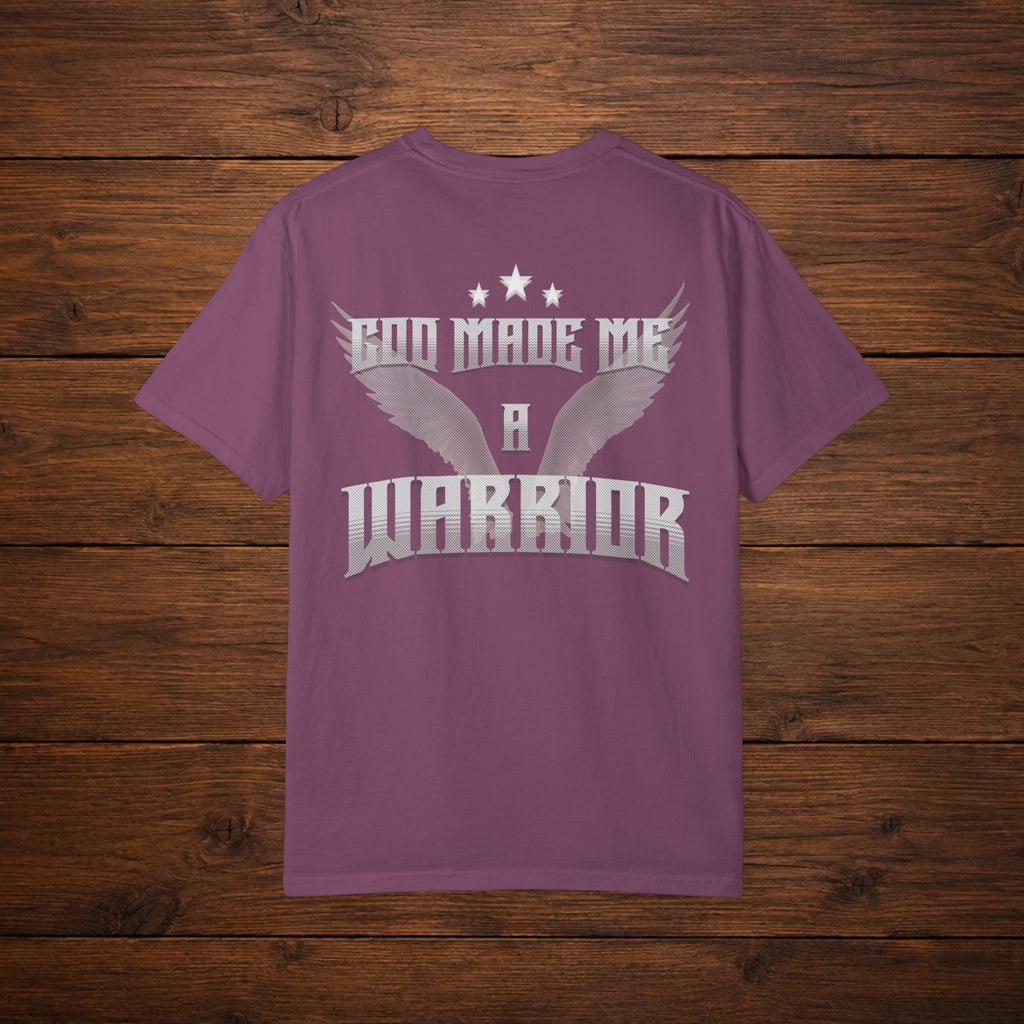 God Made Me A Warrior Relaxed T-Shirt — Gym & Everyday Tee