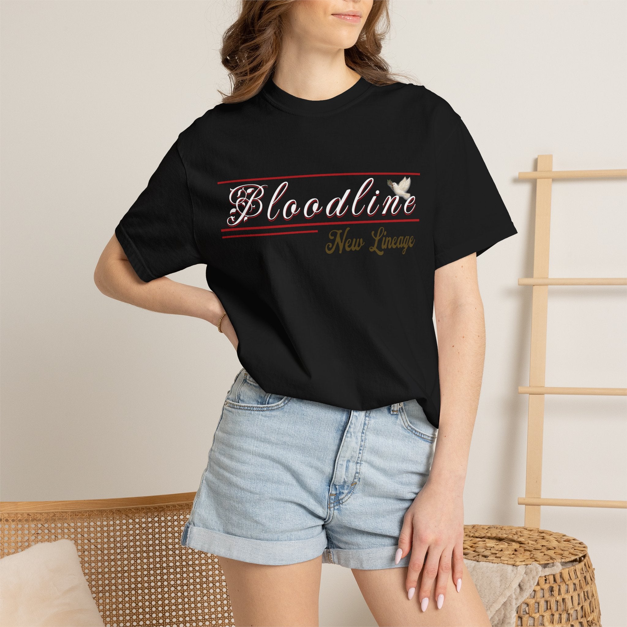 Bloodline Relaxed T-Shirt — Simple Graphic Tee